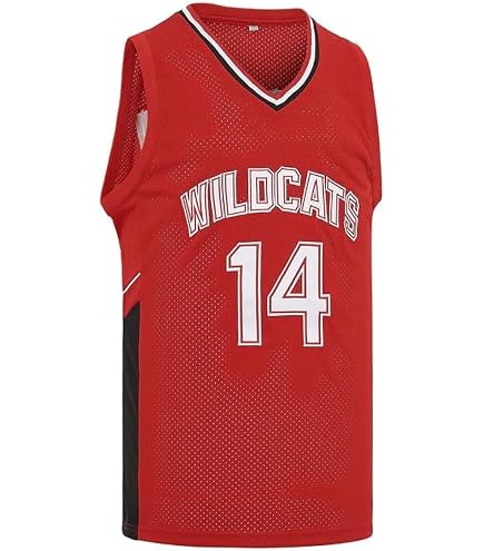 Amazon.com: Mens Wildcats High School Basketball Jersey #14 Troy